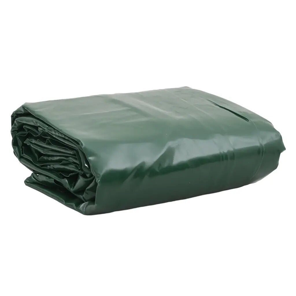 vidaXL Брезент зелен 4x7 м 650 г/м²