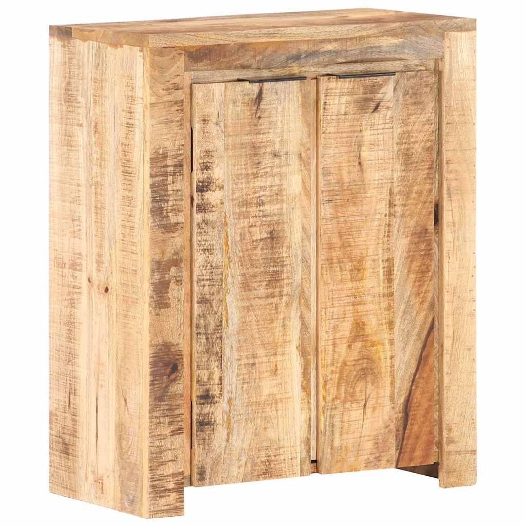 vidaXL Бюфет 59x33x75 см грубо мангово дърво