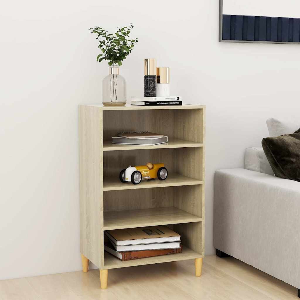 vidaXL Бюфет дъб сонома 57x35x90 см инженерно дърво