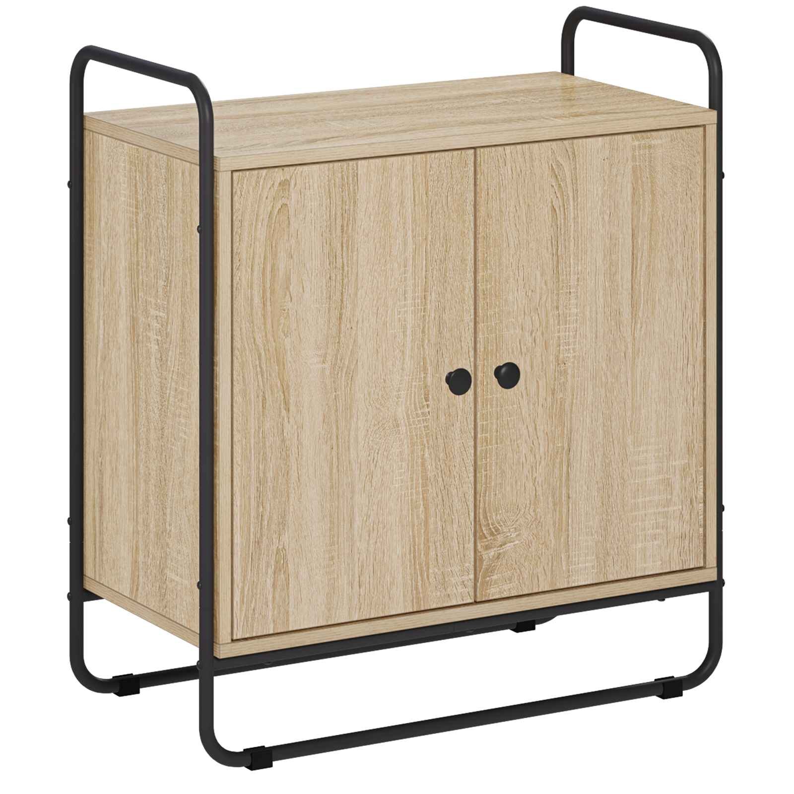 vidaXL Бюфет Дъб сонома 68 x 35 x 75 cm Обработено дърво