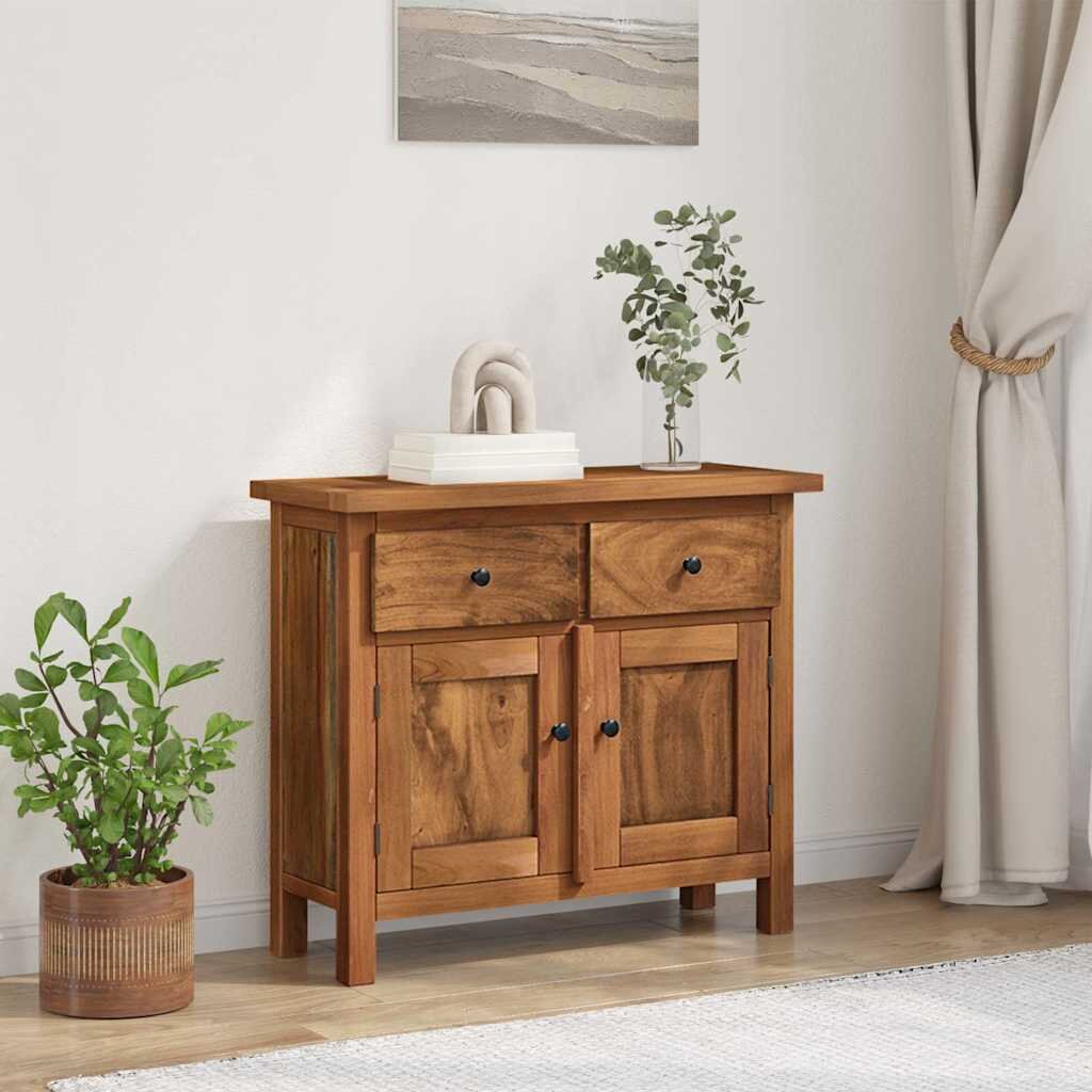 vidaXL Бюфет махагоново дърво масив 75x30x65 cм