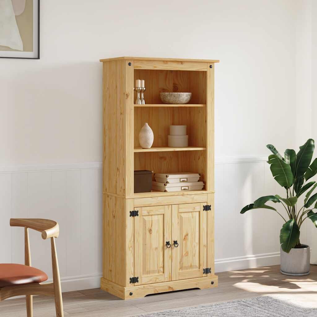 vidaXL Бюфет мексикански бор стил Корона 80x40x170 cм
