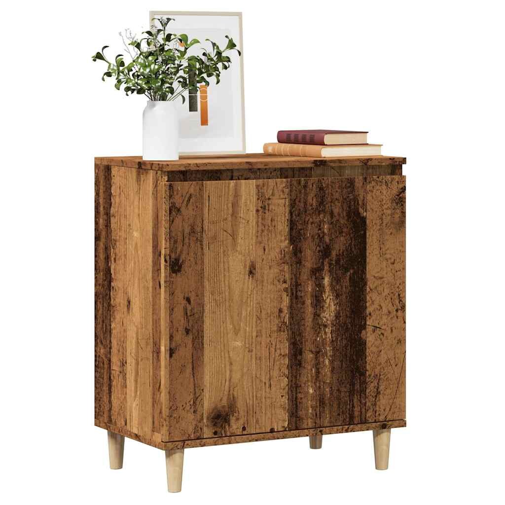 vidaXL Бюфет Old Wood 60x35x70 cm Инженерна дървесина