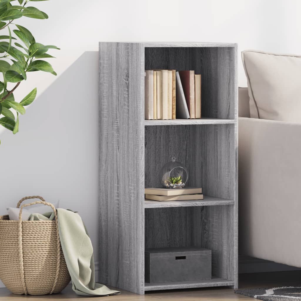 vidaXL Бюфет сив сонома 40x41x93 см инженерно дърво