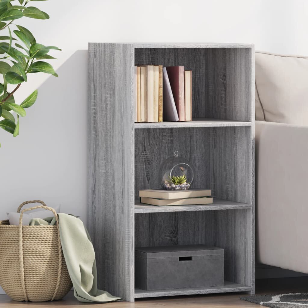 vidaXL Бюфет сив сонома 50x41x93 см инженерно дърво