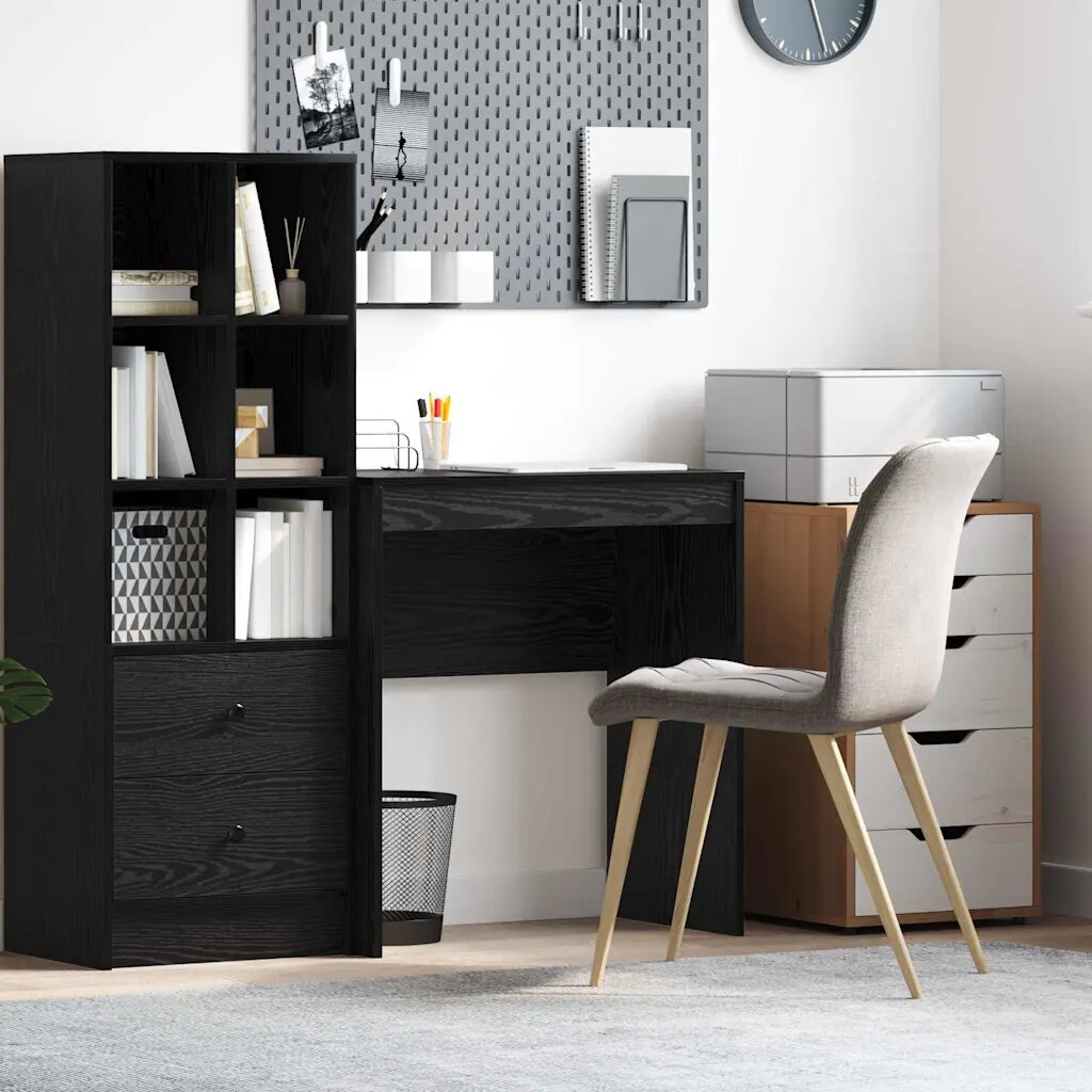 vidaXL Бюро Черния дъб 70 x 40 x 76 см