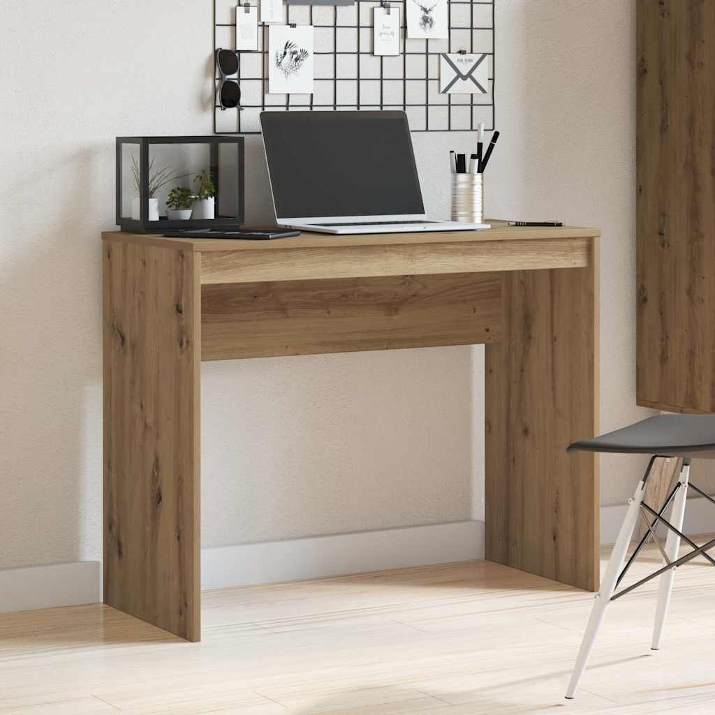 vidaXL Бюро дъб артизан 90x40x72 см инженерно дърво