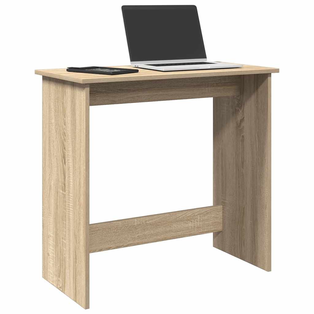 vidaXL Бюро дъб сонома 80x40x75 см ПДЧ