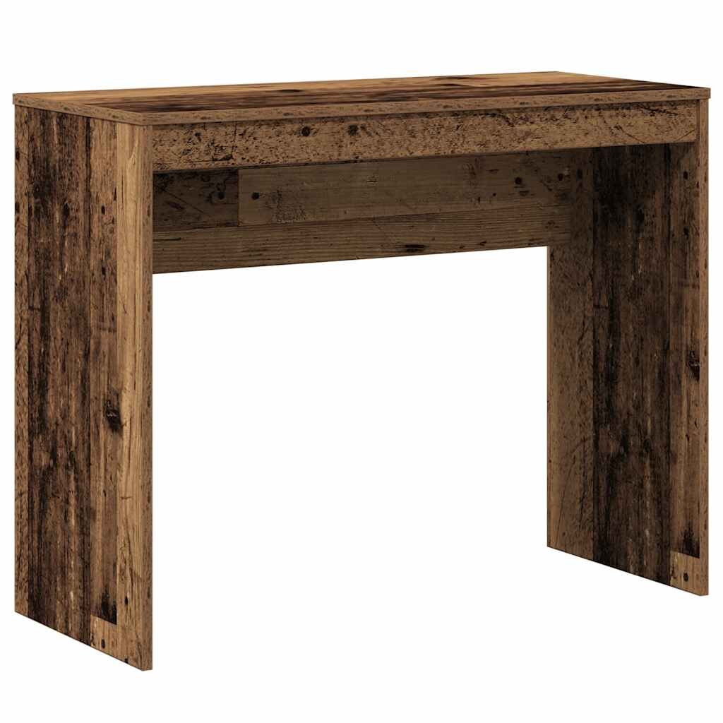 vidaXL Бюро от старо дърво 90x40x72 cm Инженерна дървесина