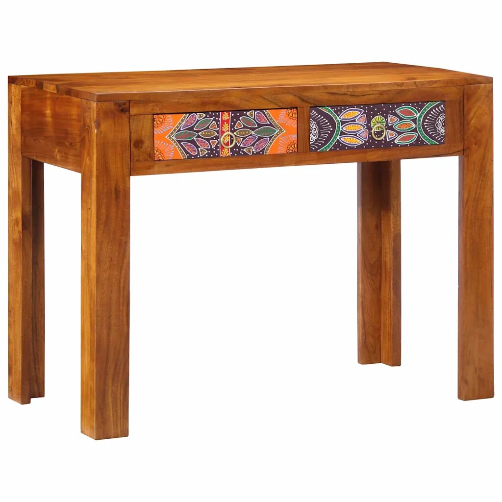 vidaXL Бюро за писане Кафяво 100 x 50 x 75 cm