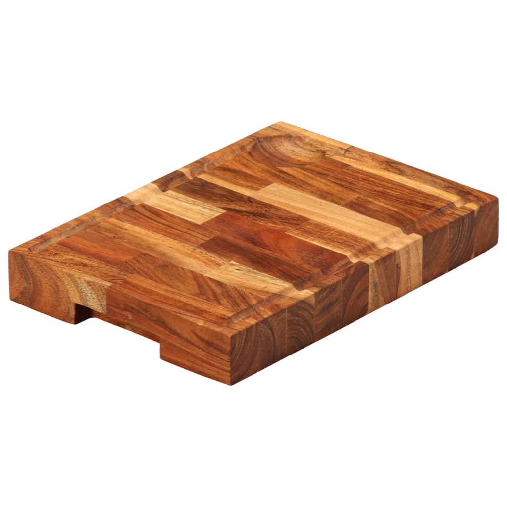 vidaXL Дъска за рязане 30x21x4 см акация масив