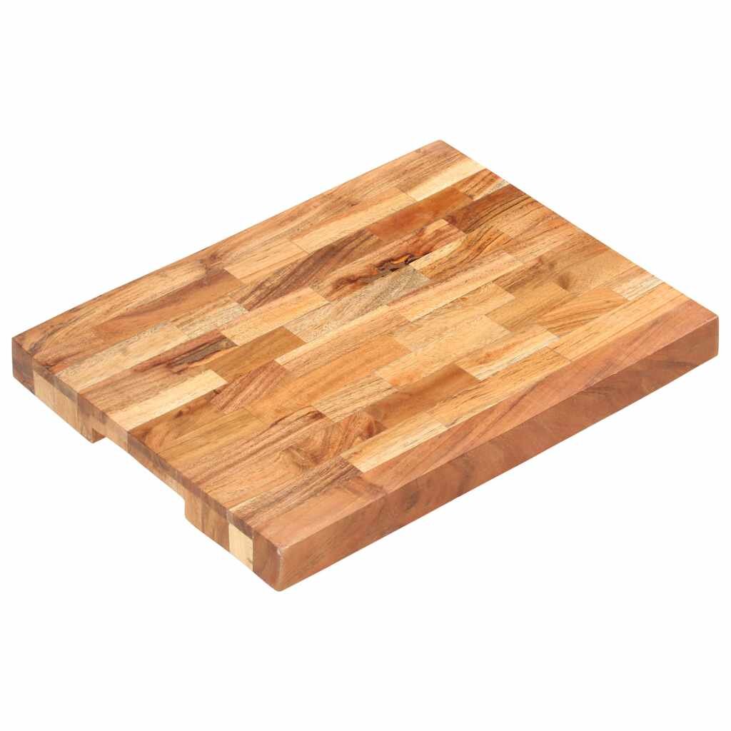 vidaXL Дъска за рязане 40x30x4 см акациево дърво масив