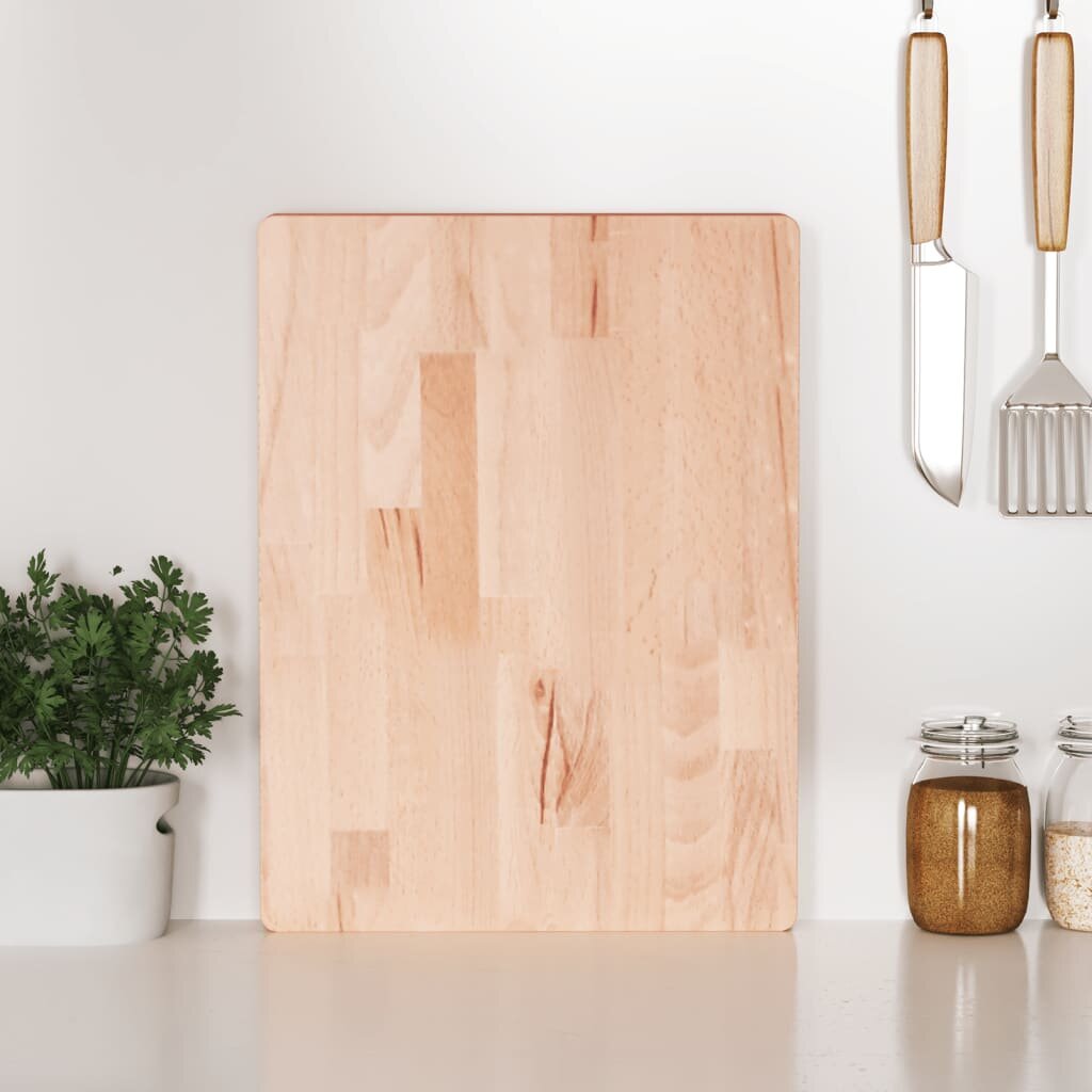 vidaXL Дъска за рязане 40x30x4 см буково дърво масив