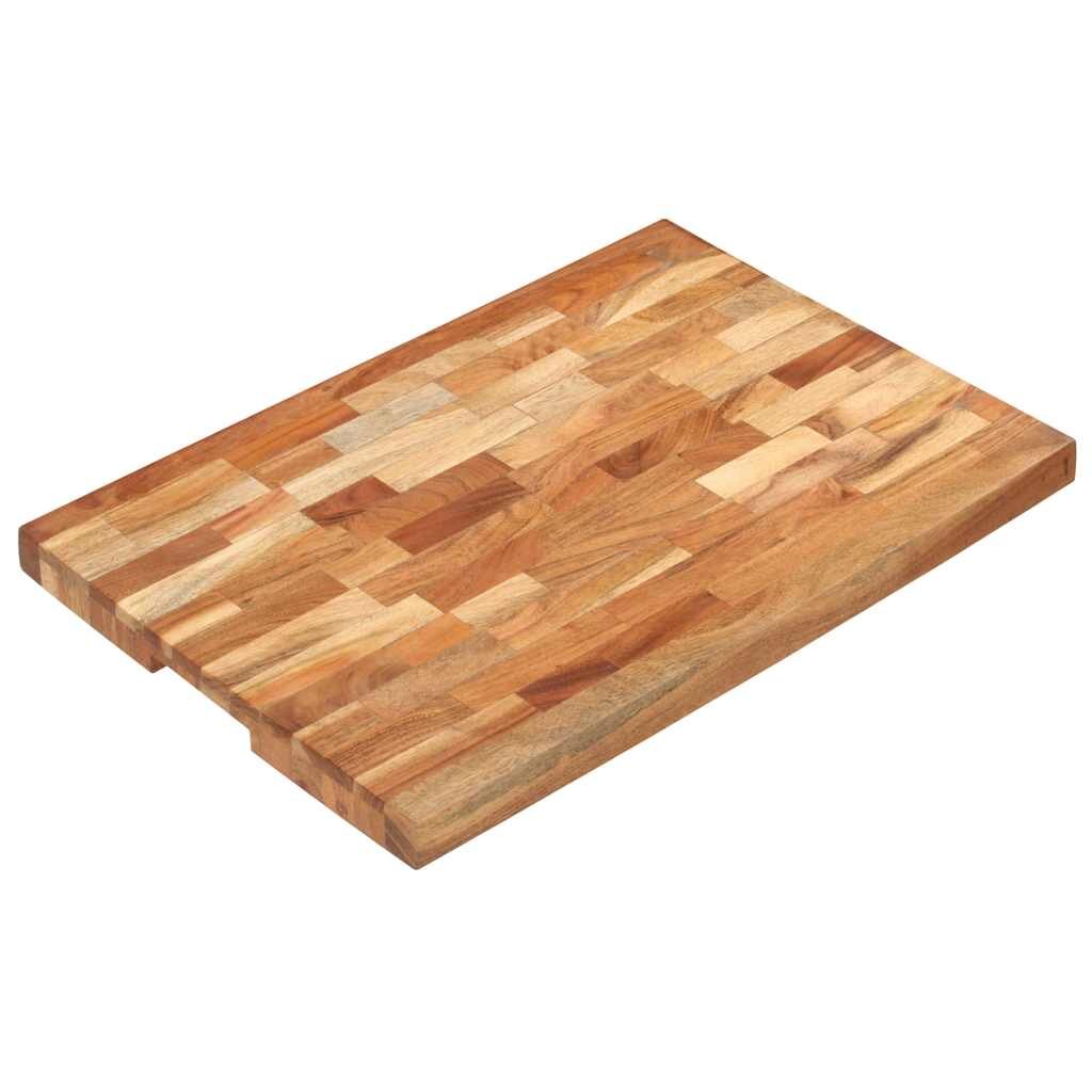 vidaXL Дъска за рязане 60x40x4 см акациево дърво масив