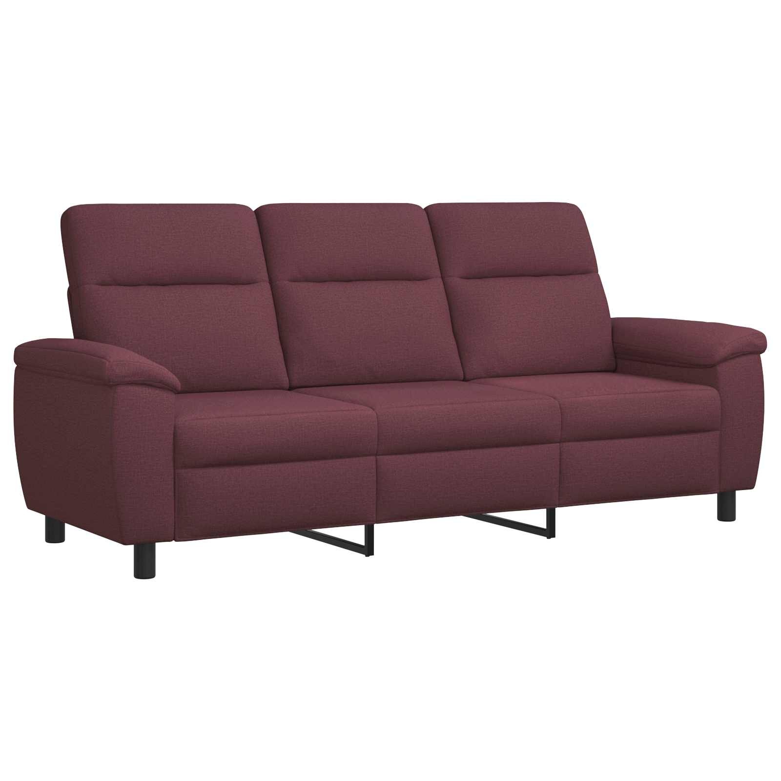 vidaXL Диван Лилаво 214 x 90 x 95 см Текстил