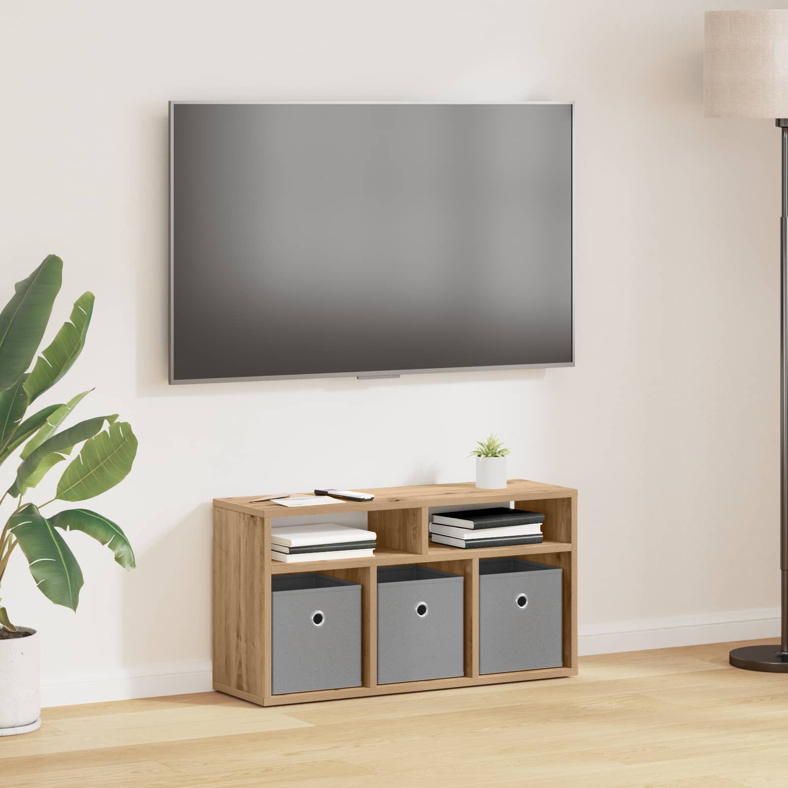 vidaXL Долно шкафче 72 х 225 х 38 см Дъб