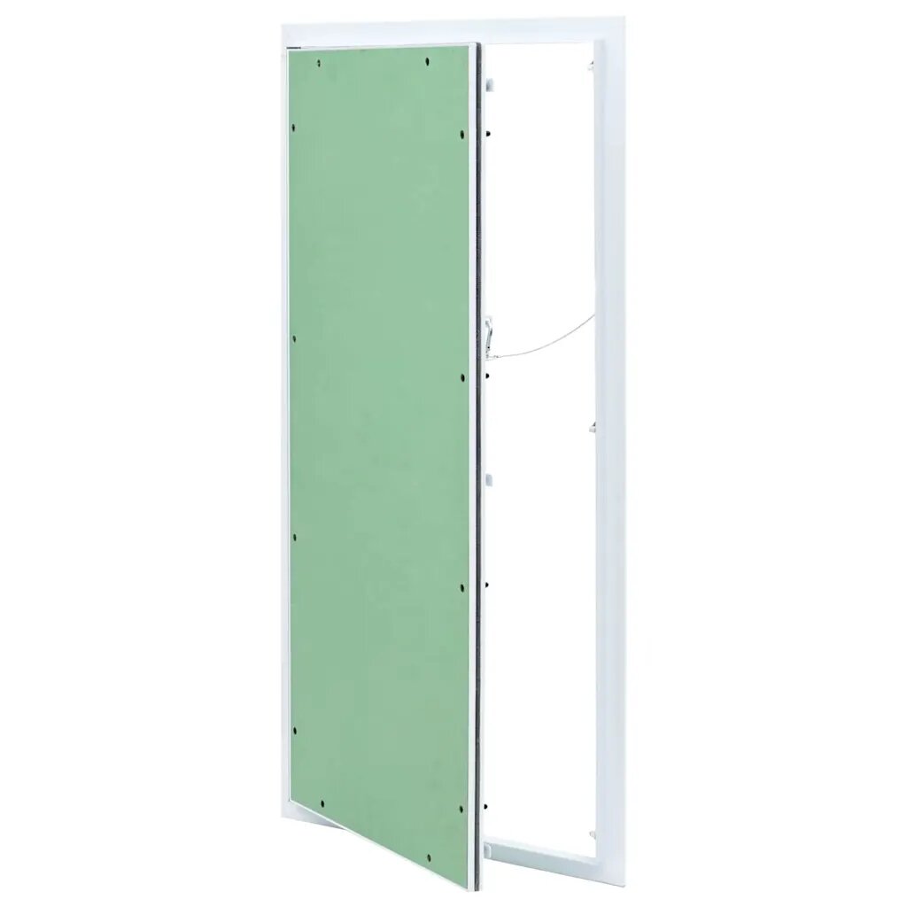 vidaXL Достъпен панел Зелен и сребърен 45 x 85 см