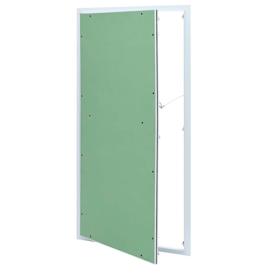 vidaXL Достъпен панел Зелен и сребърен 55 x 105 см