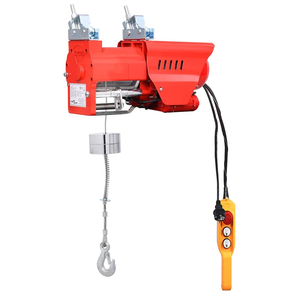 vidaXL Електрически телфер високоскоростен 300/600 кг 1300 W