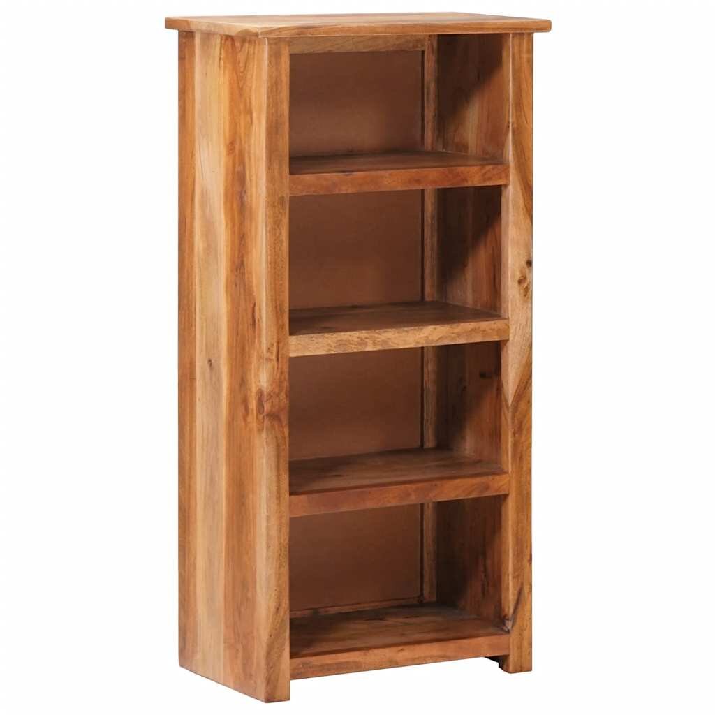 vidaXL Етажерка за книги 50x30x100 см дърво масив