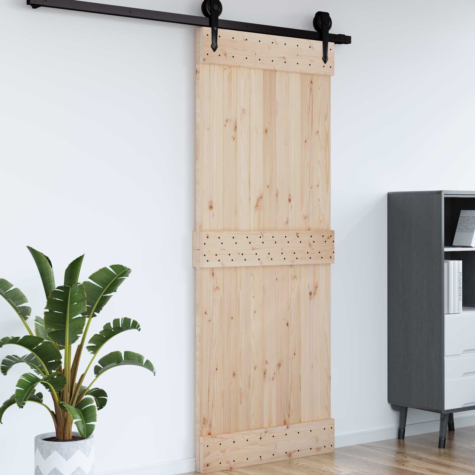 vidaXL Гладка врата NARVIK 80x210см