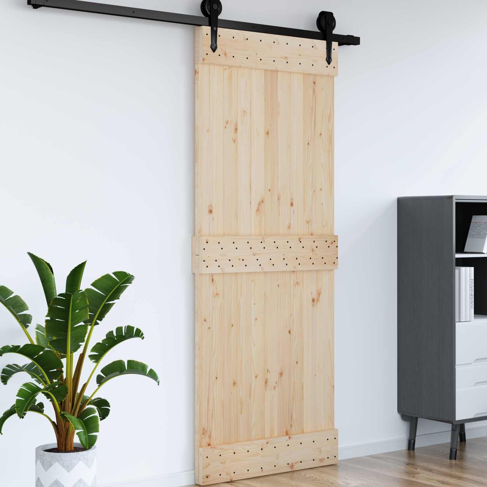 vidaXL Гладка врата NARVIK 90x210см
