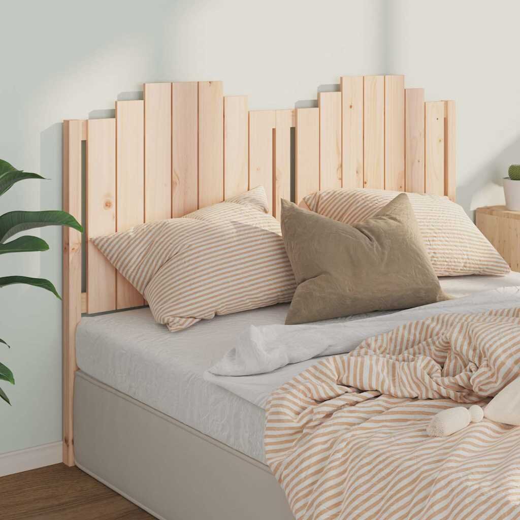 vidaXL Горна табла за легло 166x4x110 см бор масив