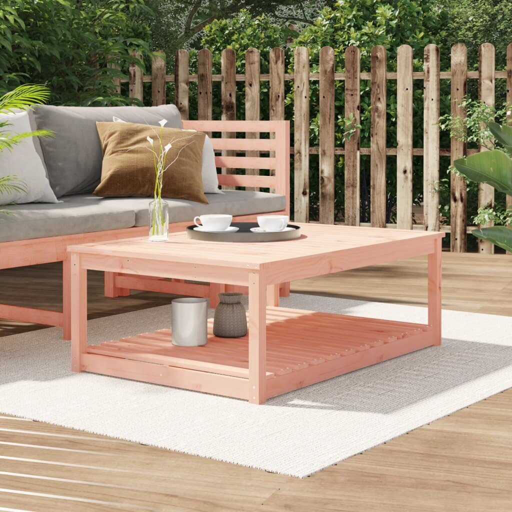 vidaXL Градинска маса 121x825x45 см дугласко дърво масив