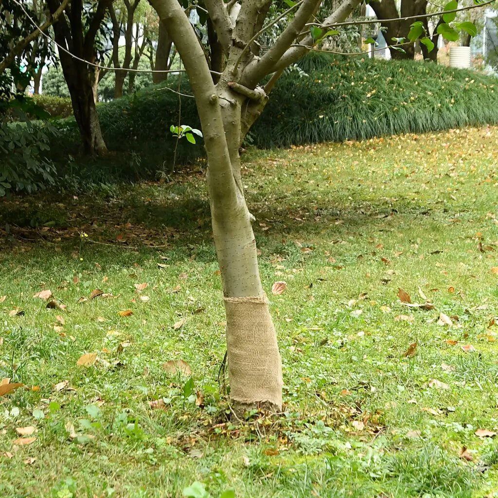 vidaXL Градинска мрежа от джут 25 cm x 25 m 180 gsm 100% Natural Jute