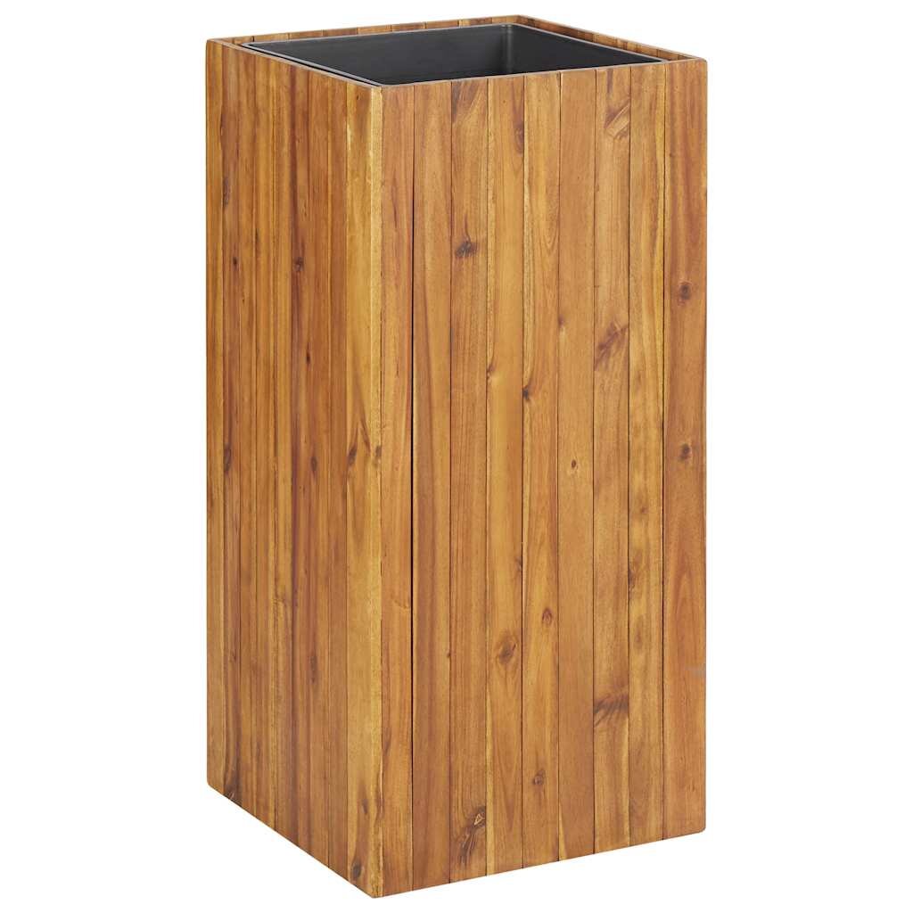 vidaXL Градинска повдигната леха 435x435x90 см акация масив
