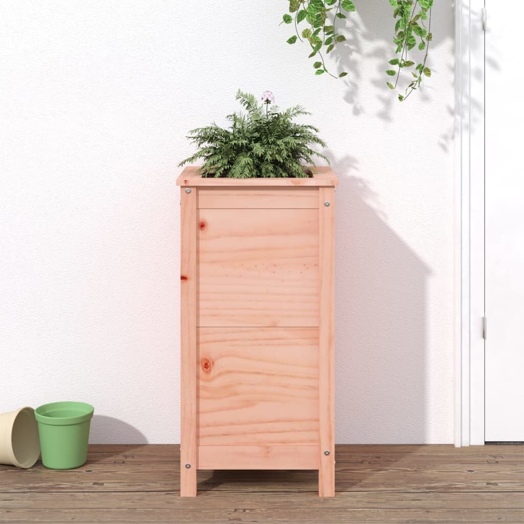 vidaXL Градински сандък 40x40x78 см дугласко дърво масив