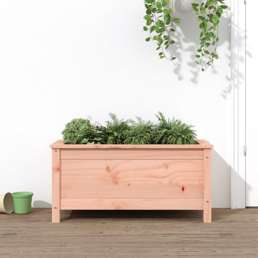 vidaXL Градински сандък 825x40x39 см дугласко дърво масив