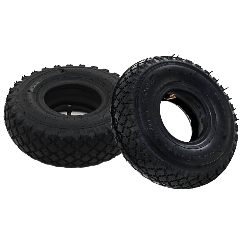vidaXL Гуми/вътрешни гуми за транспортни колички 2 бр 300-4 260x85