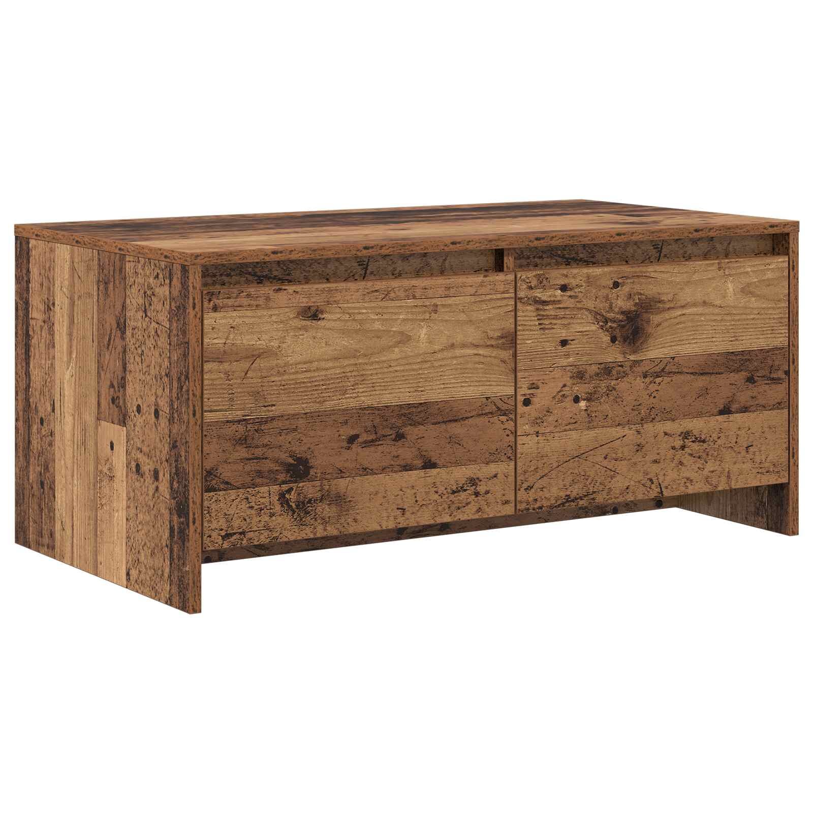 vidaXL Холна маса Дъбова дървесина 90 x 50 x 415 см ПДЧ