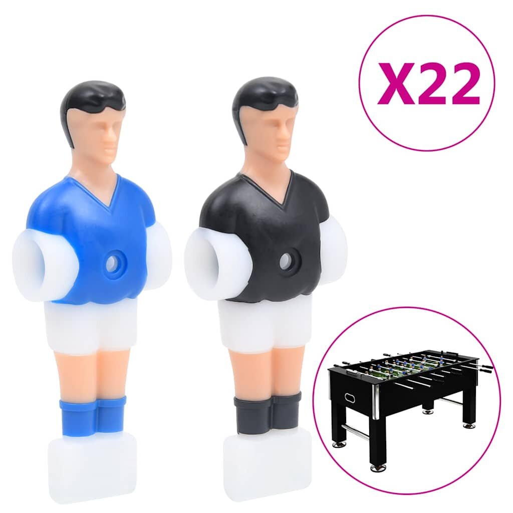 vidaXL Играчи за джаги за прът 127 мм 22 бр