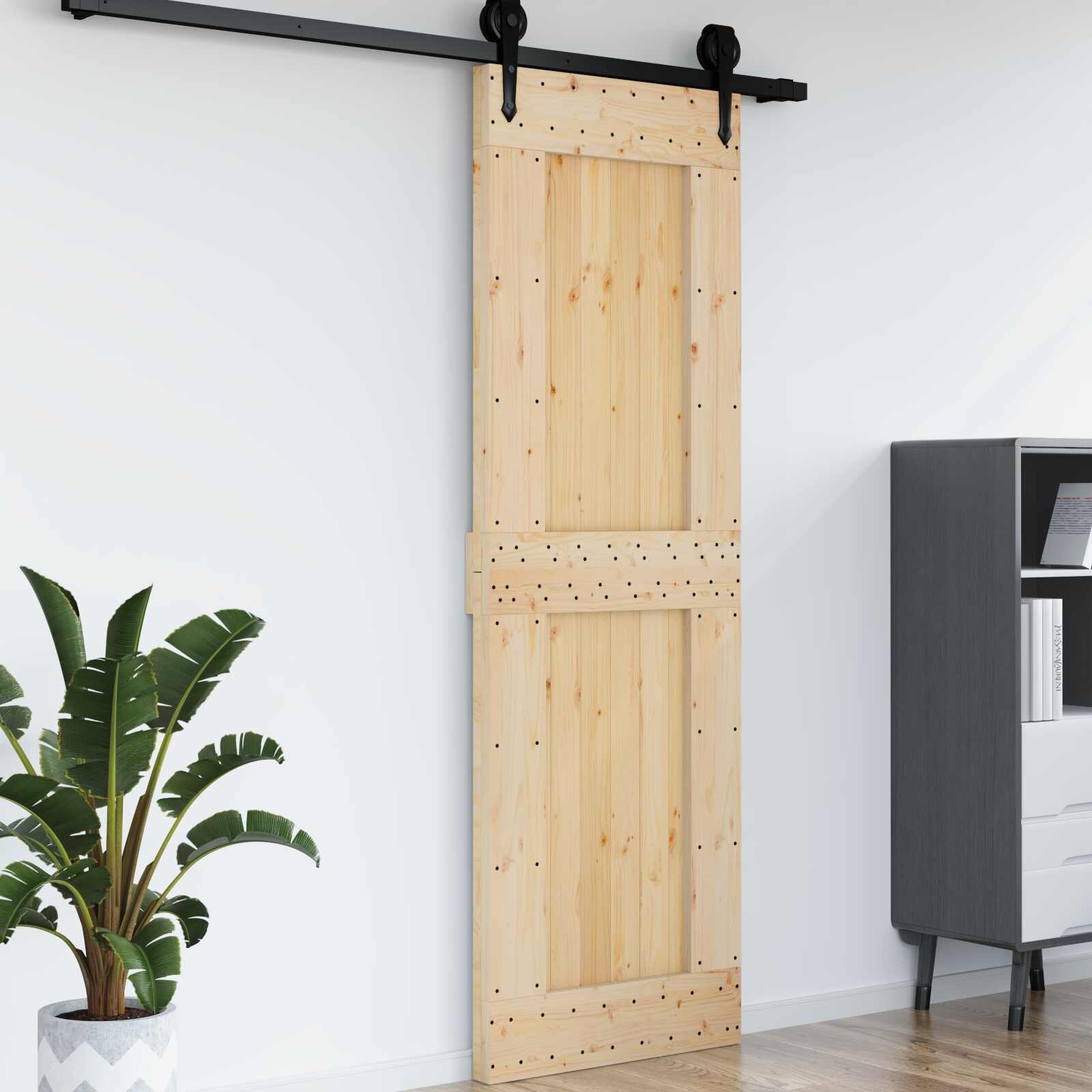 vidaXL Изчистена врата NARVIK 70x210см