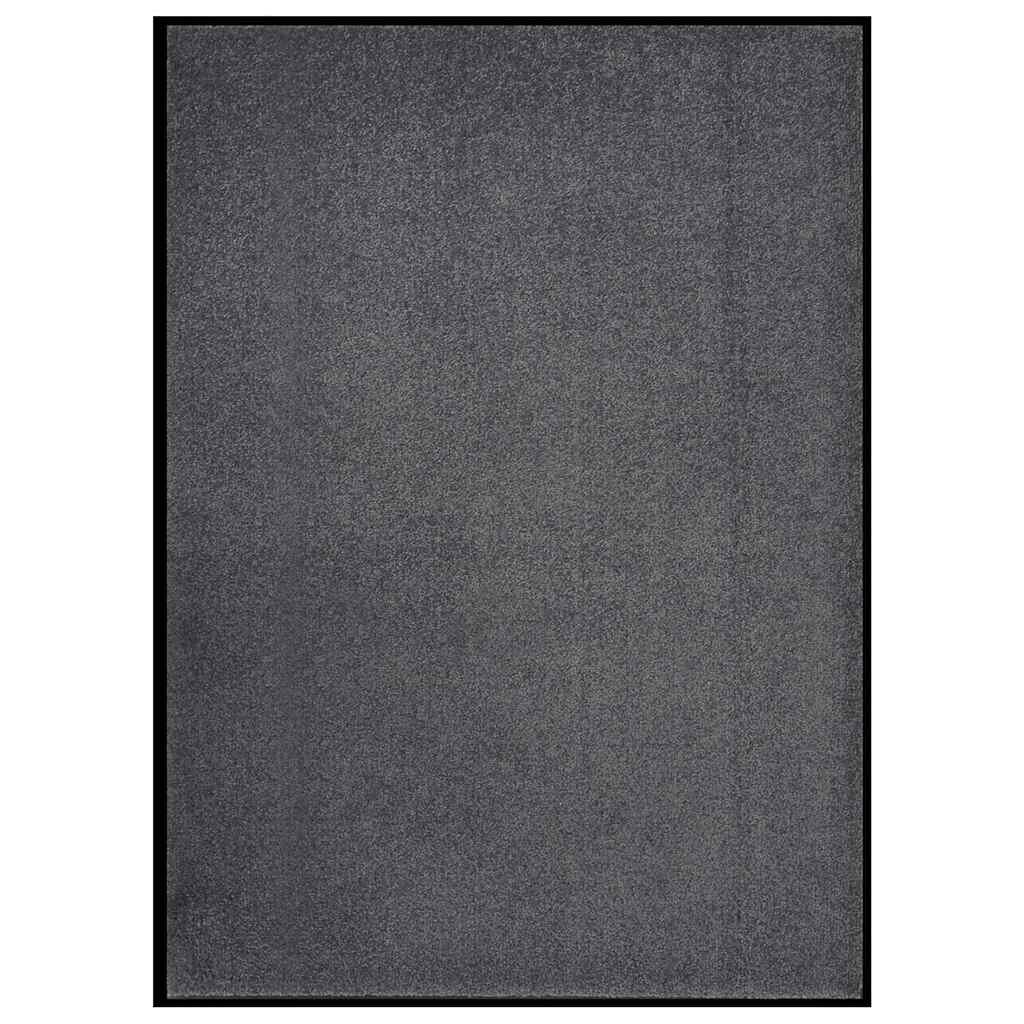 vidaXL Изтривалка антрацит 60x80 см