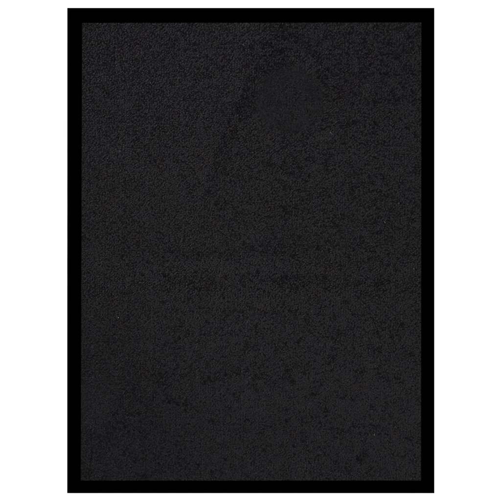 vidaXL Изтривалка черна 40x60 см