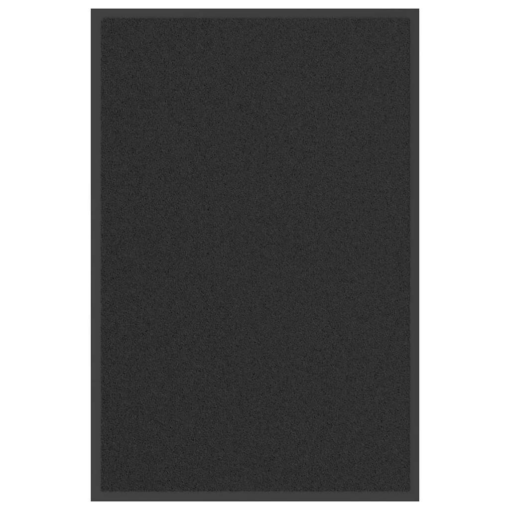 vidaXL Изтривалка черна 60x90 см