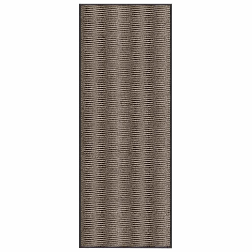 vidaXL Изтривалка кафява 115x300 см
