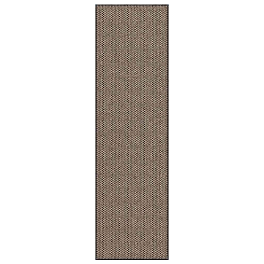 vidaXL Изтривалка кафява 115x400 см
