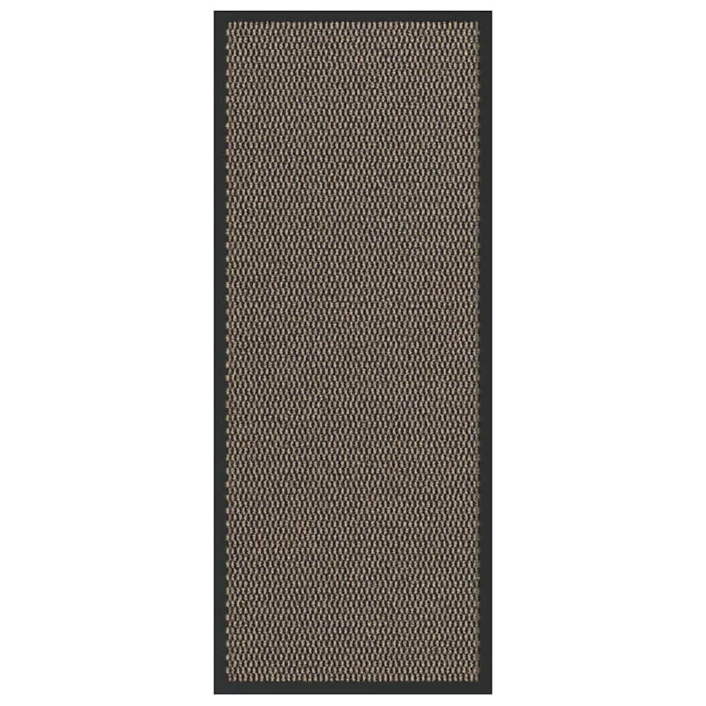 vidaXL Изтривалка кафява 60x150 см