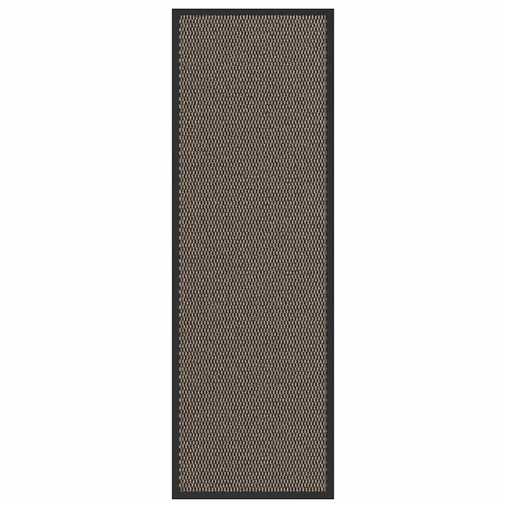 vidaXL Изтривалка кафява 60x180 см