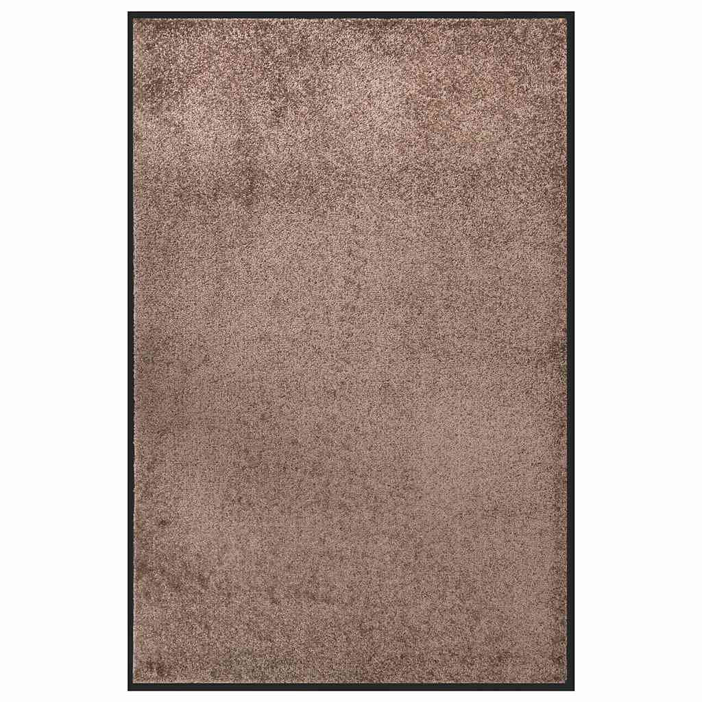 vidaXL Изтривалка кафява 80x120 см