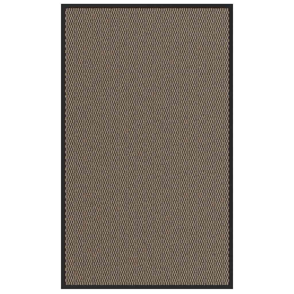 vidaXL Изтривалка кафява 90x150 см
