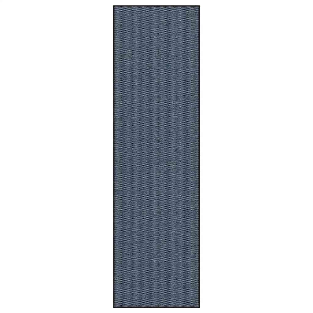 vidaXL Изтривалка синя 115x400 см