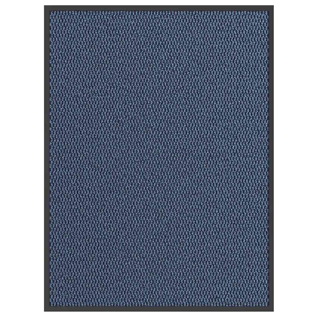 vidaXL Изтривалка синя 80x120 см