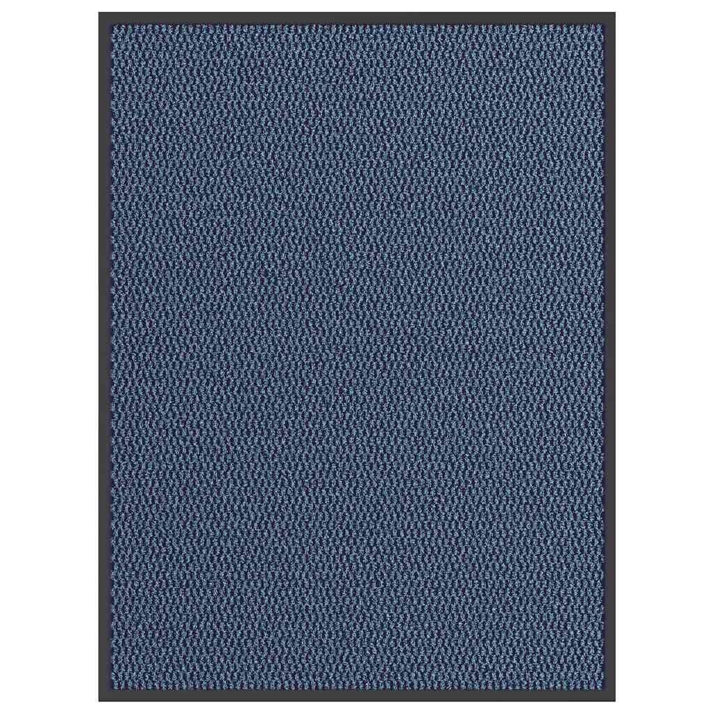 vidaXL Изтривалка синя 90x120 см