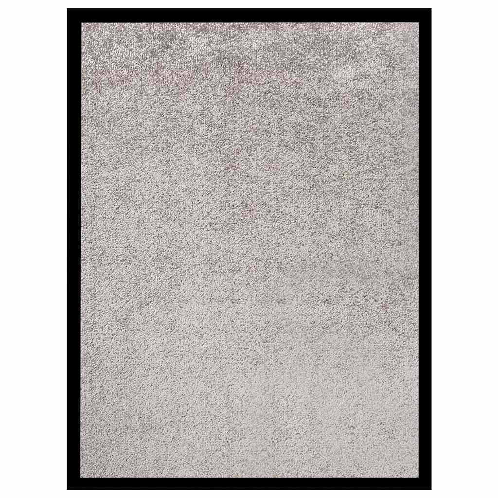 vidaXL Изтривалка сива 40x60 см