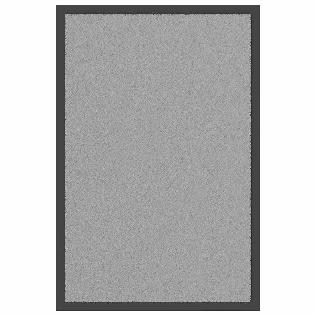 vidaXL Изтривалка сива 40x60 см